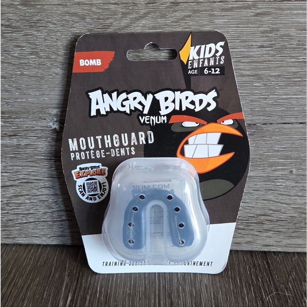 Venum Challenger Angry Birds Mouthguard - For Kids - Black